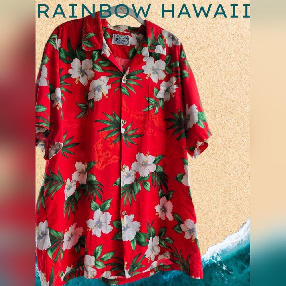 Tall L Men's Hawaiian Shirt